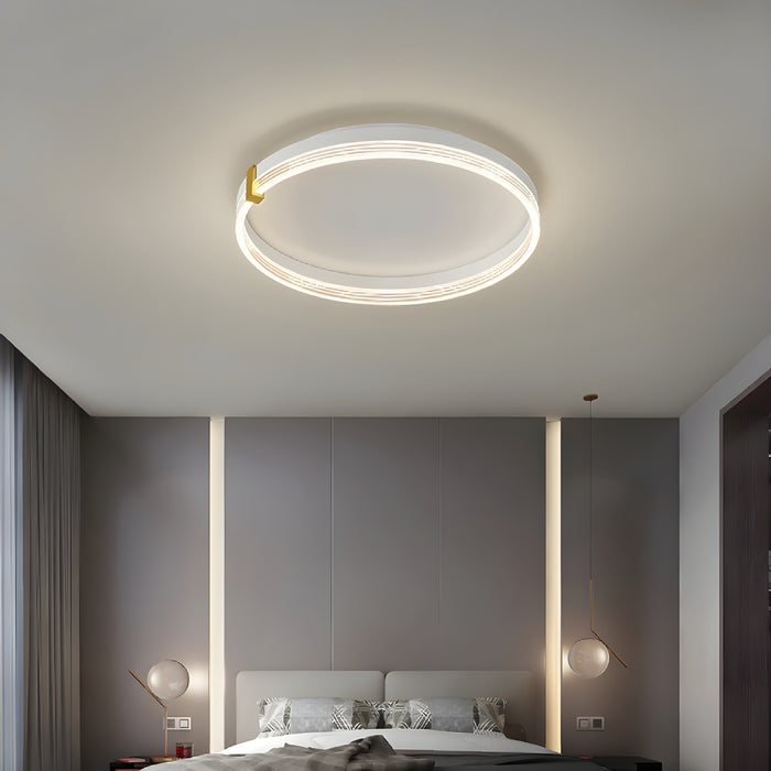 Wädenswil | Luxury Minimalistic LED Ceiling Lamp for Bedroom, Living Room, Kitchen, Dining Room, Kitchen Island, Hotel | LED Light | Luxury Ceiling Lamp | Black Lamp | White Lamp | Acrylic and Iron |