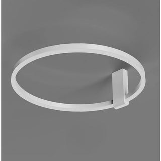 MIRODEMI® Wetzikon | Nordic Style Aluminum LED white Ring Ceiling Light