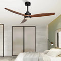 Xabia | Modern Solid Wood Ceiling Fan with Remote Control