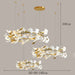 MIRODEMI® Zürich | Gold Chandelier for Living Room