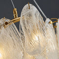 MIRODEMI® Zafferana Etnea | Round Smoke Crystal Chandelier for Bedroom
