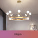 MIRODEMI® Zandobbio | Creative Crown Round Glass Chandelier for Bedroom