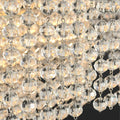 MIRODEMI® Zanè | Round Luxury White Chandelier for Living Room