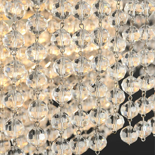 MIRODEMI® Zanè | Round Luxury White Chandelier for Living Room