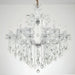 MIRODEMI Zenevredo | European-Style Retro Crystal Candle Shape Chandelier Amber Smoke Gray Clear Living Room Dining Room Bedroom Kitchen Island Hall Lobby Restaurant Bar