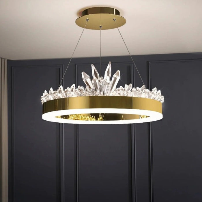 MIRODEMI® Zermatt | Luxury Style Crystal Chandelier for Living Room
