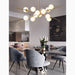 MIRODEMI Ziano Piacentino Creative Glass Ball Modern Pendant LED Chandelier For Dining Room