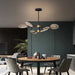 MIRODEMI Ziano di Fiemme Black Tree Branches Shape Acrylic LED Chandelier For Kitchen