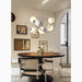 MIRODEMI Zibido San Giacomo Glass LED Ball Chrome Plated Metal Chandelier For Cafe