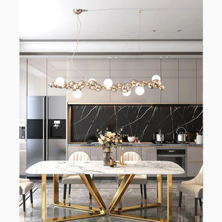 MIRODEMI® Zignago | Creative Long Bubble Design Chandelier