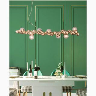 MIRODEMI® Zignago | Gold Modern Pendant Creative Bubble Design Chandelier