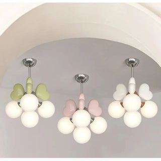 Modern elegant heart-shaped chandelier