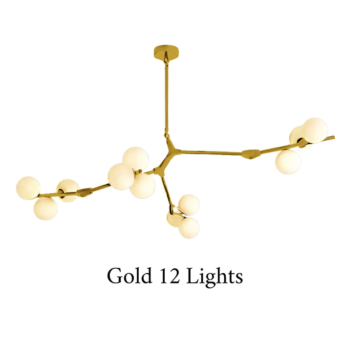 MIRODEMI® Zoagli | Creative Asian Style Fission Branch Design Lighting Fixture