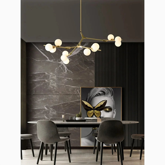 MIRODEMI® Zoagli | Creative Asian Style Fission Branches Shaped Chandelier