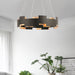 MIRODEMI® Zottegem Modern Drum Black Luminaire Art LED Lights for Bedroom, Dining Room image | luxury lighting | modern lamps