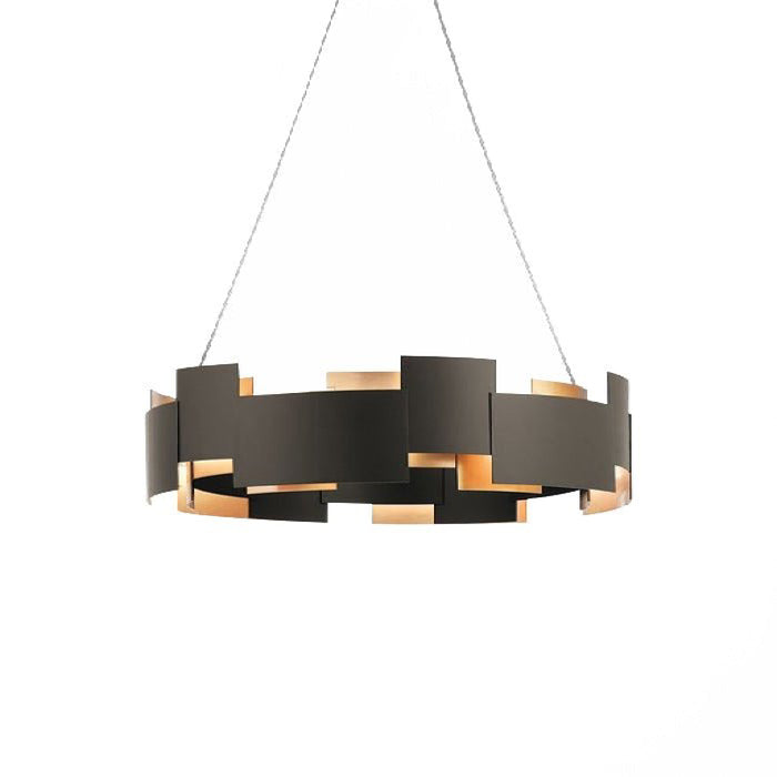 MIRODEMI® Zottegem Modern Drum Black Luminaire Art LED Lights for Bedroom, Dining Room image | luxury lighting | modern lamps