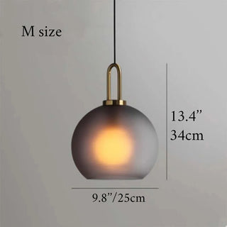 MIRODEMI® Zuglio | American Loft Industrial Pendant Light for Bedroom