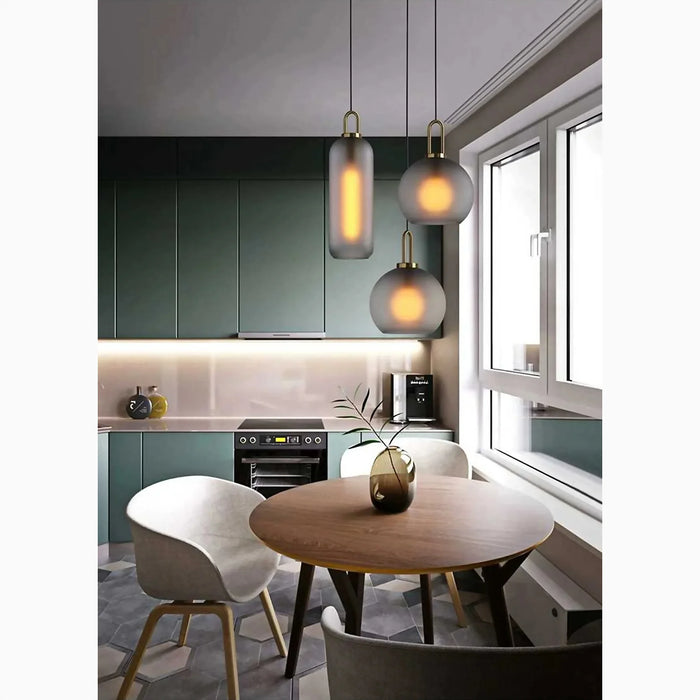 MIRODEMI® Zuglio | American Loft Industrial Wind Glass Chandelier