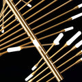 MIRODEMI® Zungri | Creative Gold LED Chandelier