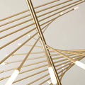 MIRODEMI® Zungri | Creative Spiral Designer LED Chandelier