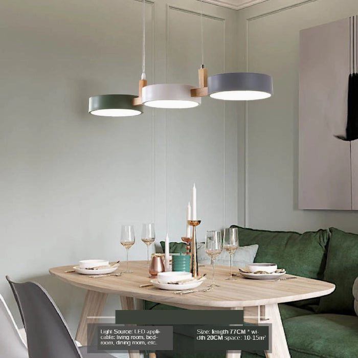 Aiglun | Nordic Natural Wood Chandelier