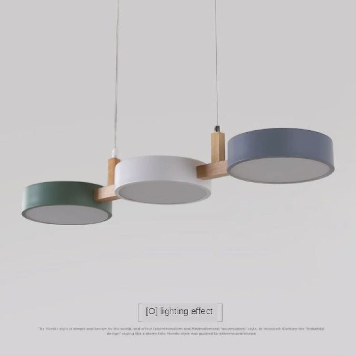 Aiglun | Nordic Natural Wood Chandelier