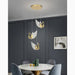 MIRODEMI® Amirat | Swan Design Gold Chandelier For Stairwell Gold / 1 Light / Warm Light, dimmable