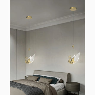 MIRODEMI Amirat | Golden Swan Pendant Light