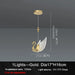 MIRODEMI® Amirat | Golden Swan Pendant with golden pearls