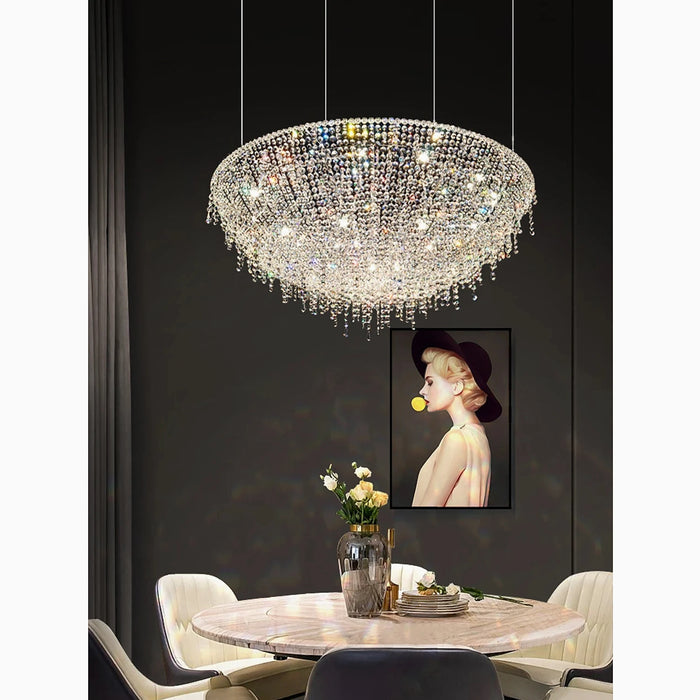 MIRODEMI® Bendejun | Luxury Brilliant Drops Crystal Chandelier