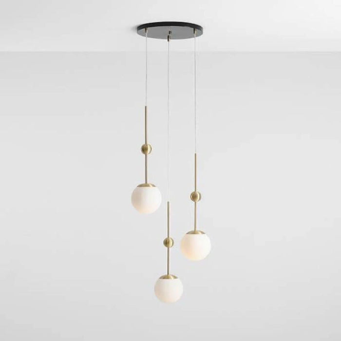 MIRODEMI® Briançonnet | Minimalist Design LED Glass Ball Ceiling Lamp