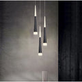 MIRODEMI® Cantaron | Modern Hanging Gold/Black Meteor Shower Pendant Lighting Fixture