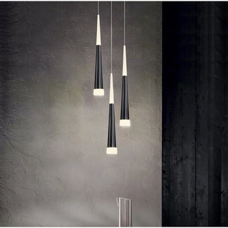 MIRODEMI® Cantaron | Modern Hanging Gold/Black Meteor Shower Pendant Lighting Fixture