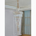 MIRODEMI® Cap d'Ail | Gorgeous Big Stairway Crystal Ceiling Cascade Chandelier