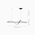 MIRODEMI® Carros Minimalistic Designer Pendant Chandelier