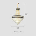 Chateauneuf-Grasse | Classical Duplex Crystal Chandelier