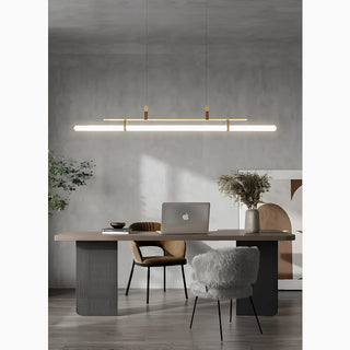 MIRODEMI Châteauneuf-d'Entraunes Horizontal Long Bar Pendant Lamp For Office Decor