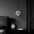 Consegudes | Round Grey LED Cut Crystal Ceiling Chandelier