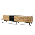 MIRODEMI® Durance | Functional and Stylish Japandi Wooden TV Console for Modern Homes