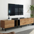 MIRODEMI® Durance | Japandi-Inspired Modern Wooden TV Stand for Minimalist Spaces