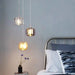 MIRODEMI® Grasse | Modern Led Crystal Hanging Light Fixtures 3 Lights / Warm light / Dimmable