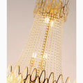 MIRODEMI® La Bollène-Vésubie | Hanging Luxury Gold Crystal Chandelier
