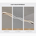 MIRODEMI® La Trinité | Waves Pendant Lamp for Dining Room, Kitchen Materials Light