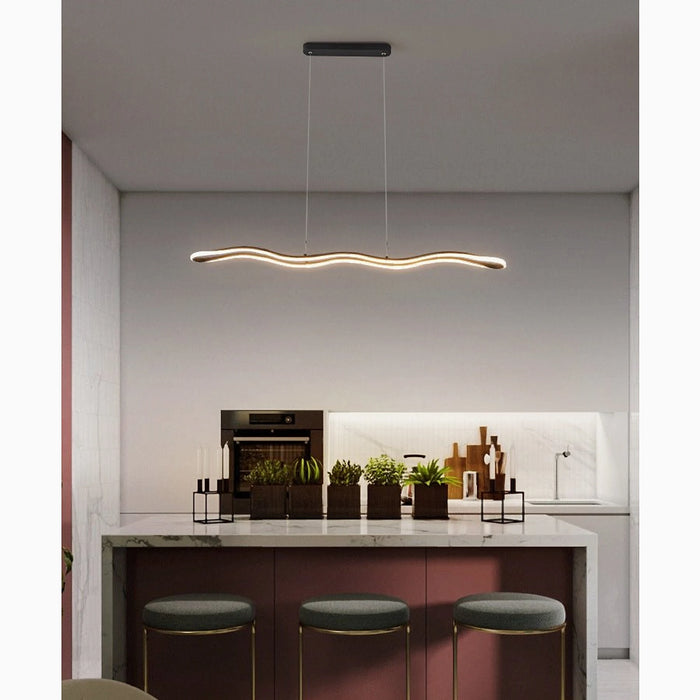 MIRODEMI® La Trinité | Waves Pendant Lamp for Dining Room
