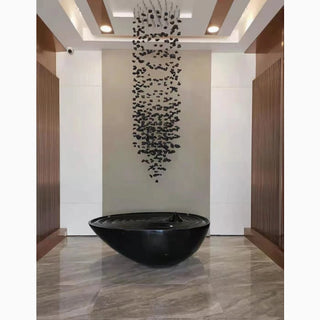 Le Port | Floating Luxury Crystal Chandelier With Decorative Stones