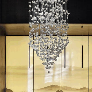 Le Port | Floating Luxury Crystal Chandelier With Decorative Stones