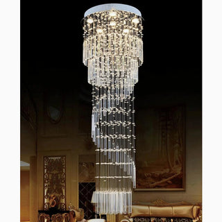 MIRODEMI® Levens | Exquisite Modern Flush Mount Crystal Chandelier