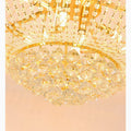 MIRODEMI® Peille | Three-tier Luxury Hanging Gold Crystal Chandelier for Theatre