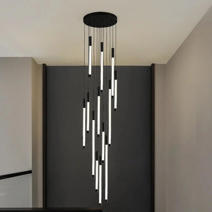 MIRODEMI® Positano | Stylish LED Chandelier for Staircase
