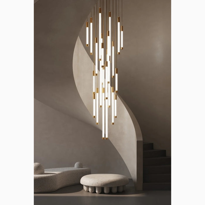 MIRODEMI® Positano | Stylish LED Chandelier for Staircase